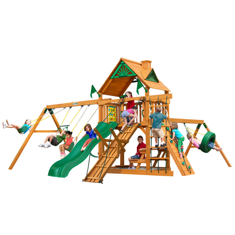 Gorilla Playsets Frontier Swing Set & Reviews Wayfair